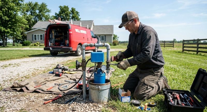 Deep Water Pump Repair